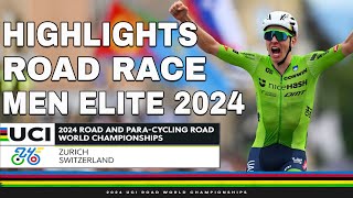 HOW Tadej Pogačar WON The 2024 UCI Road World Championships  Analysis Recap Full Race Highlights [upl. by Dragde]