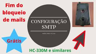 Armadilha Fotográfica ou camera de caçaComo configurar o servidor SMTP p evitar bloqueios no envio [upl. by Imailiv404]