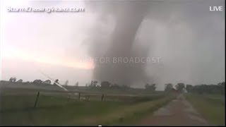 6182014 South Dakota Storm Chase LIVE 2 [upl. by Inaluahek]