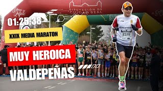 XXIX MUY HEROICA MEDIA MARATON Y 10K CIUDAD DE VALDEPEÑAS 2024 [upl. by Danila7]