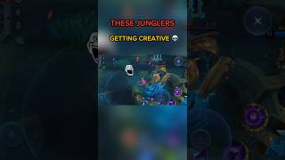 THESE JUNGLERS GETTING CREATIVE 🤣🤣 mobilelegends mlbb [upl. by Elayne57]