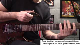 Tuto guitare  comment jouer Losfer Words Iron Maiden [upl. by Anirrehs235]