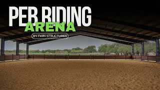 The Best PEB Steel Riding Arenas Guaranteed  TWIN STRUCTURES [upl. by Llehcim]