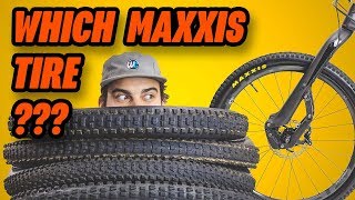 Maxxis MTB Tire Guide DHF vs DHR II vs Assegai vs Dissector vs Aggressor vs High Roller vs Ikon [upl. by Ranna]