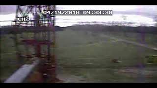 KOZK Tower Collapse Fordland Mo [upl. by Amar]