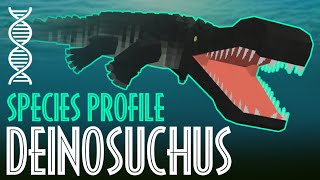 DEINOSUCHUS 【 Paleocraft 】 Dinosaur Minecraft [upl. by Kimbell]