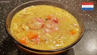 Dutch Peasoup  Erwtensoep Recipe [upl. by Brosine]