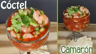 Cóctel de Camarón  Receta  Mi Cocina Rápida [upl. by Airitak]