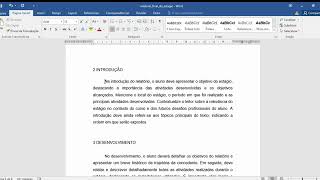 Relatório Final de Estágio Cruzeiro do Sul Virtual  Como fazer [upl. by Ardekahs618]