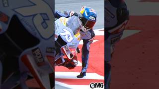 Is It Raining Alex Marquez’s Hilarious Track Check 🌧️🏍️ [upl. by Adnohsak]