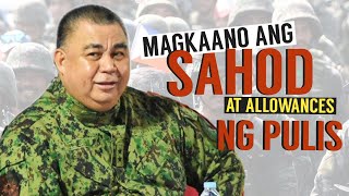 SAHOD AT ALLOWANCES NG PULIS ALAMIN  SALARY AND BENEFITS OF PNP UNIFORMED PERSONNEL  KACOFFEE [upl. by Glaser296]