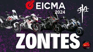 EICMA 2024 NOVEDADES ZONTES [upl. by Eihs]