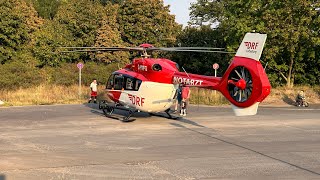 DRF Luftrettung Christoph 100 DHXFG H145 Staaken 17092024 helicopter [upl. by Zeke935]