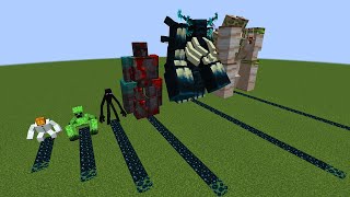 How much sculk generate all MUTANT mobs [upl. by Neeliak]