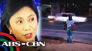 Cong Leni Robredo waits for a bus [upl. by Buerger332]