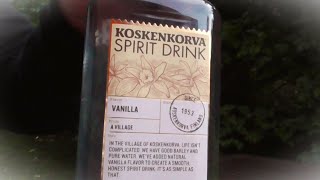 Juomatesti Koskenkorva Spirit Drink Vanilla [upl. by Hollerman]