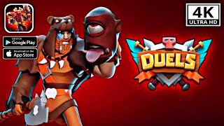 Duels  Epic Fighting PVP Game  Android  iOS 4K 60fps Gameplay [upl. by Inimak]