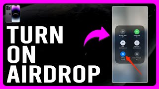 How to Turn On AirDrop on iPhone How to Use AirDrop on Your iPhone [upl. by Ssor]