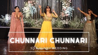 Indian Wedding Dance  Chunnari Chunnari [upl. by Avirt225]