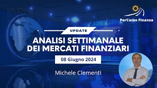 Analisi Settimanale Mercati Finanziari  08 Giugno 2024 [upl. by Merell]