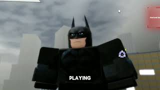 Batman game on Roblox Gothams Shadow PREALPHA roblox gothamcity batman [upl. by Jacie]