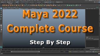 Lesson 01 Maya Interface and Viewport Operating [upl. by Aynotahs151]