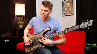 40 Techniques in One Bass Solo [upl. by Rozek]