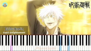 Jujutsu Kaisen Season 2 OST  quotIf I Am With You 一緒ならquot  MEDIUM Piano Tutorial amp Sheet Music [upl. by Jehanna18]