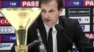 Milan Allegri Prima festa che emozione [upl. by Halstead840]