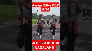 Assam Rifles passing out parade 2024 pop assamrifles armylover viralshort gorkharifles army [upl. by Enyrat129]