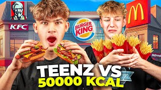 TEENZ VS 50000 KCAL [upl. by Dyraj]