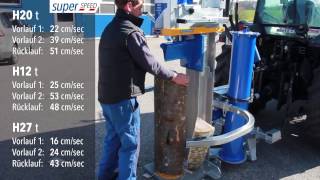 Binderberger H20 Super Speed Meterspalter [upl. by Burta]