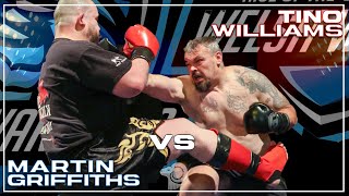 Martin Griffiths vs Tino Williams K1 KICKBOXING [upl. by Agnese]