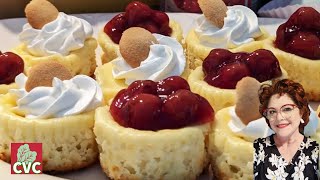 Easy Little Cheesecakes  Nilla Waffer Crust  Mini Cheese Cakes  Old Fashioned Recipes [upl. by Kayla]