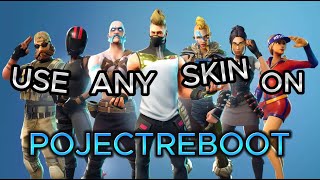 how to get skins in project reboot fortnite [upl. by Alael72]