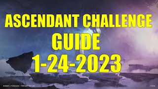 Destiny 2  Ascendant Challenge Guide and Location 1242023 [upl. by Walczak]