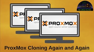 Proxmox Trying Clones and Templates [upl. by Anaerb938]