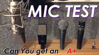 Mic Test  Can you guess what Mic I am using 4 famous microphones  Mic Tester [upl. by Gnak]