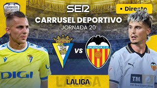 ⚽️ CÁDIZ CF vs VALENCIA CF  EN DIRECTO LaLiga 2324  Jornada 20 [upl. by Aeneus]