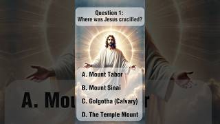 Where was Jesus crucified [upl. by Yltnerb]