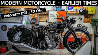 Rare 1947 Velocette KSS 350 Overhead Cam  Original amp Very Complete  Wahoo [upl. by Assina]