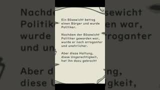 Der Bösewicht der zum Politiker wurde  Huhito FabelnDeutsche Fassung Bd13 [upl. by Eyssej]