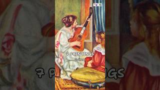 7 PAINTINGS of Guitars shorts art artist painting guitarartwork arte fineart artlovers [upl. by Arata355]