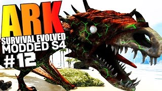 ARK Survival Evolved  EPIC ANTINODE amp SKINS MODS MANTICORE SLAYING Modded 12  ARK Mods Gameplay [upl. by Alcock]