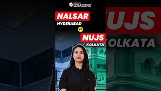 NUJS Kolkata vs NALSAR Hyderabad Which Law School is Better NUJSvsNALSAR LawSchoolComparison [upl. by Adlin]