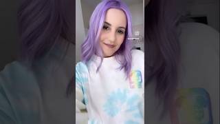 Dyeing my hair Pastel Purple with oVertone 💜 hairtransformation [upl. by Joseito172]