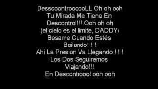 Daddy Yankee Descontrol LETRA [upl. by Aremahs]