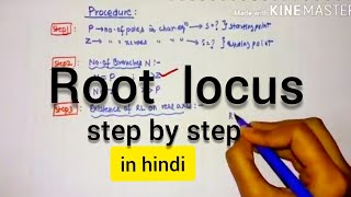 Root locus example1 in both hindi n english [upl. by Adlihtam191]