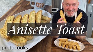 Chef Frank makes Anisette Toast [upl. by Stoddard]