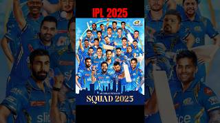 IPL MI 2025 ipl mlbb music reels shorts viralvideo [upl. by Enimzzaj]